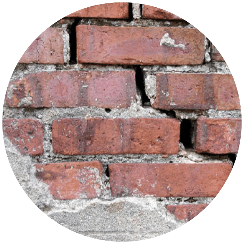Historic tuck-pointing restoration